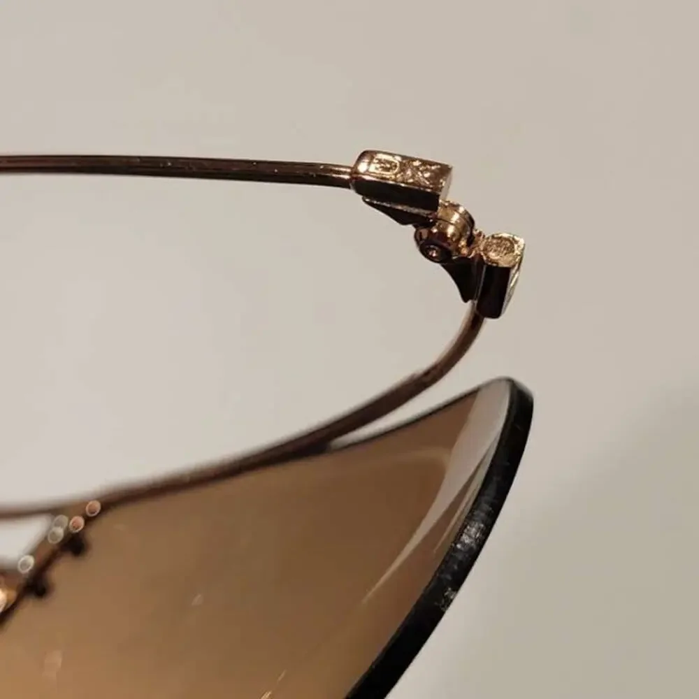 DKNY 7252S 717 Sunglasses 62x14x120 Half rim metal frame